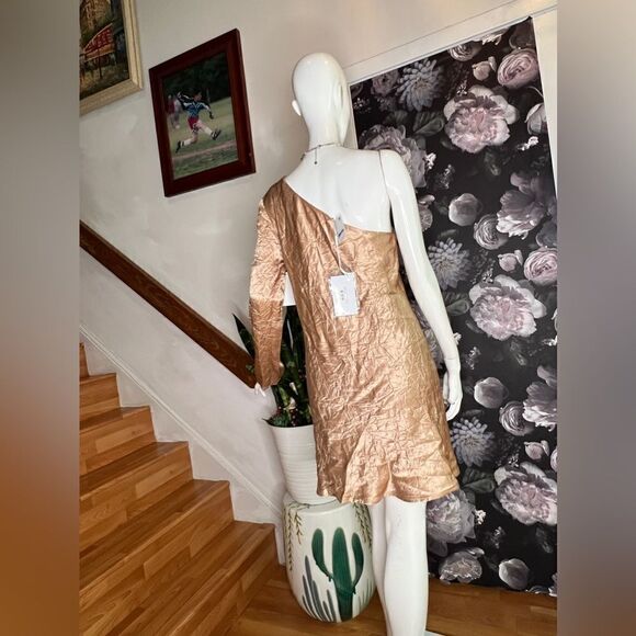 Free People Running Water One-Shoulder Dress - Picture 7 of 8